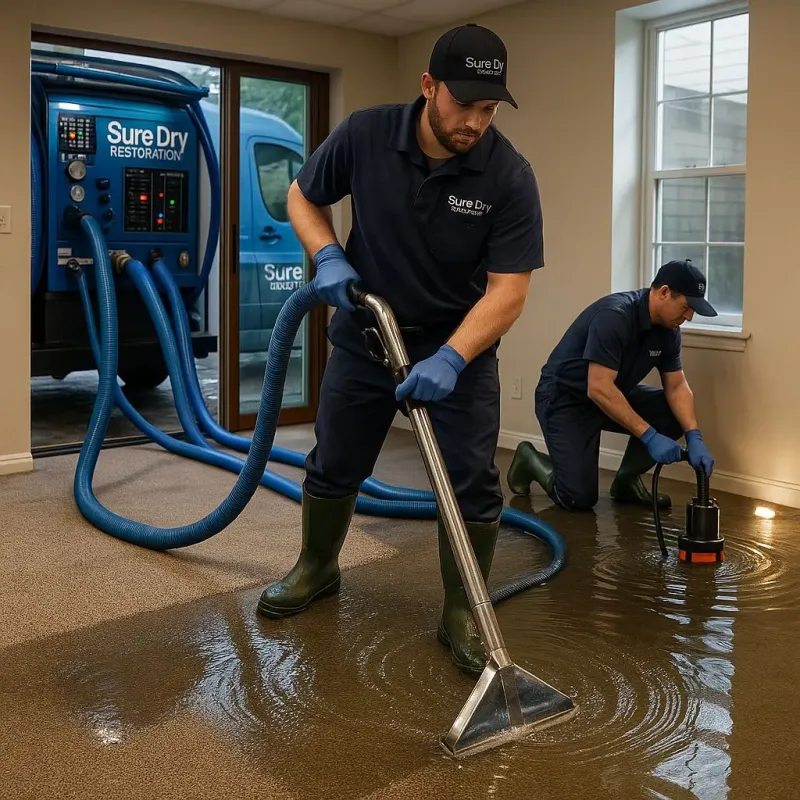 Water Extraction and Removal process in Baton Rouge, LA